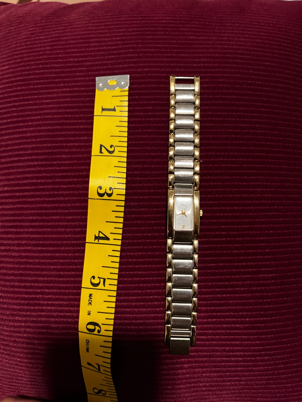 Two-Tone Gold & Silver Watch